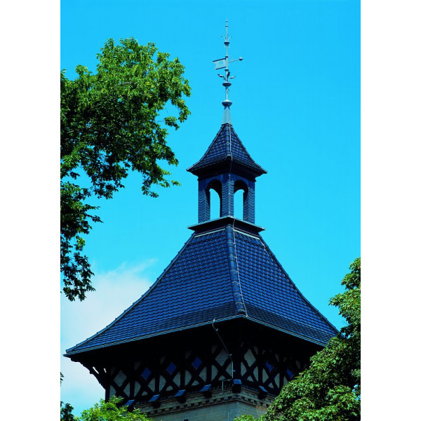 Керамічна черепиця Creaton Ratio, Nuance, колір Антрацит