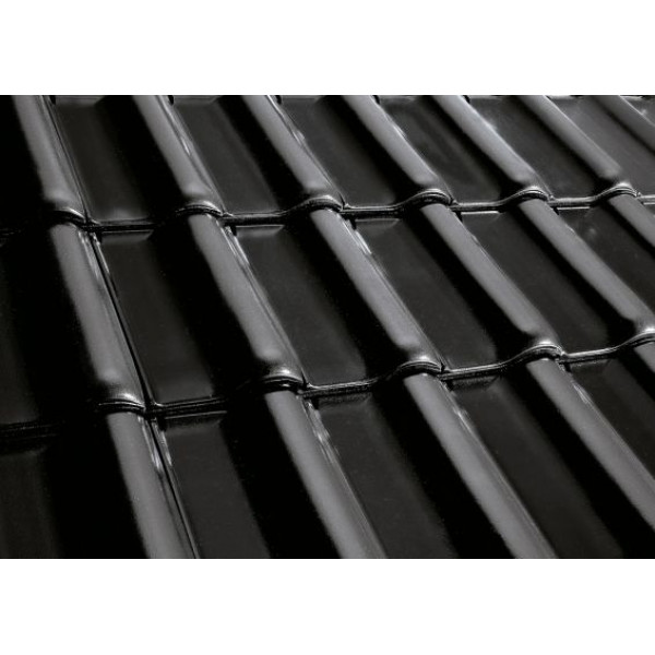 Керамічна черепиця Erlus E58MAX, Алмазно-чорний