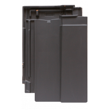 Керамічна черепиця Erlus Karat XXL, Чорний матовий