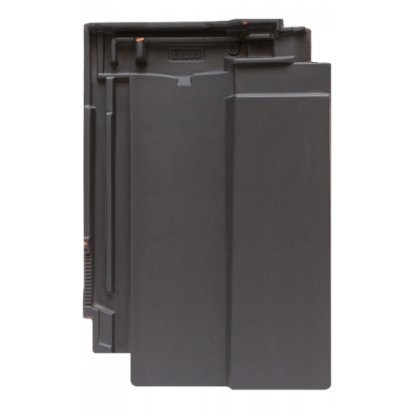 Керамічна черепиця Erlus Karat XXL, Чорний матовий