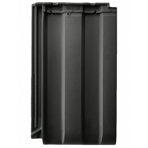 Керамічна черепиця Erlus Scala, Чорний матовий