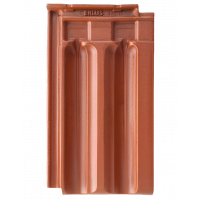 Керамічна черепиця Erlus Falzziegel, Мідно-коричневий