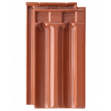 Керамічна черепиця Erlus Falzziegel, Мідно-коричневий