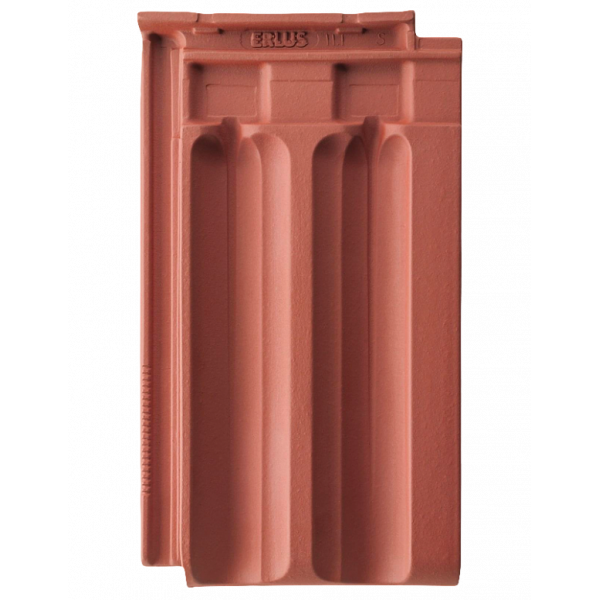 Керамічна черепиця Erlus Falzziegel, Запечений червоний