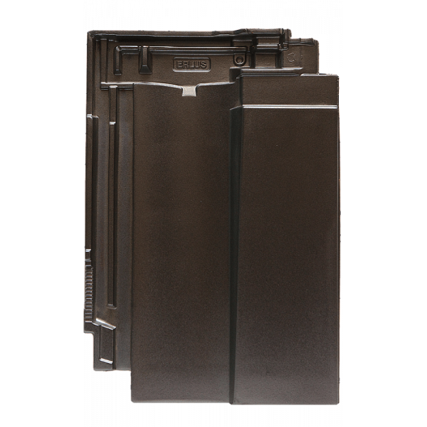 Керамічна черепиця Erlus Karat XXL, Титанове-сріблястий