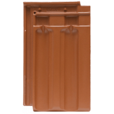 Керамічна черепиця Erlus Grossfalzziegel, Мідно-коричневий