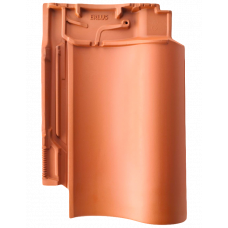 Керамічна черепиця Erlus Hohlfalz SL, натуральний червоний