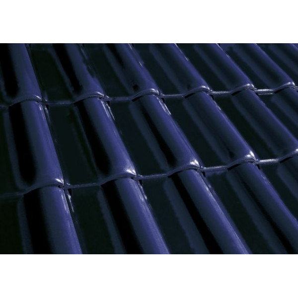 Керамічна черепиця Erlus E58MAX, Кобальтово-синій