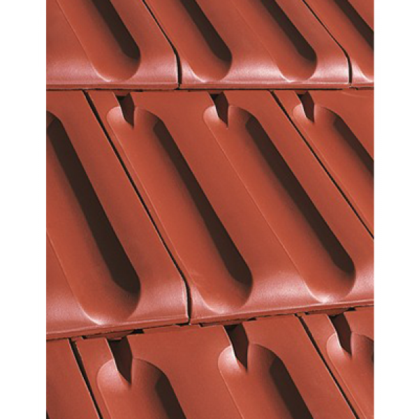 Керамічна черепиця Erlus Grossfalzziegel XXL, Мідно-коричневий