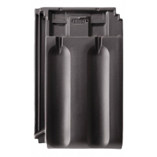 Керамічна черепиця Erlus Grossfalzziegel XXL, Антрацит