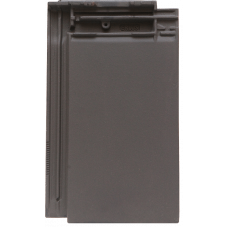 Керамічна черепиця Erlus Linea, Sinter Чорний матовий