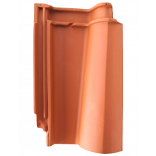 Керамічна черепиця Erlus Monchpfanne, натуральний червоний