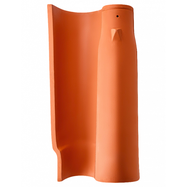 Керамічна черепиця Erlus Nonnenziegel, натуральний червоний