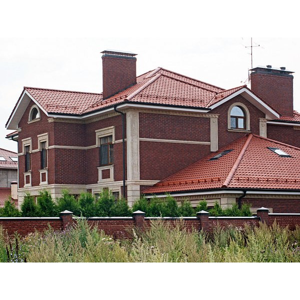 Керамічна черепиця Erlus E 58, Мідно-коричневий