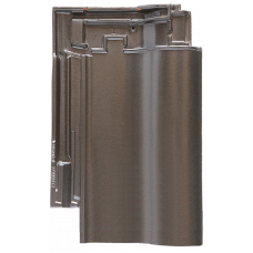 Керамічна черепиця Erlus E58SL, Титанове-сріблястий