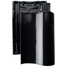 Керамічна черепиця Erlus Hohlfalz SL, Сапфір чорний