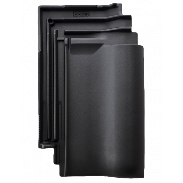 Керамічна черепиця Erlus E 58RS, Чорний матовий