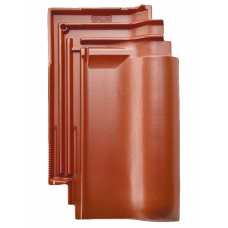 Керамічна черепиця Erlus E 58RS, Мідно-коричневий