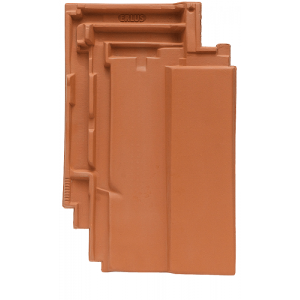 Керамічна черепиця Erlus Karat, натуральний червоний