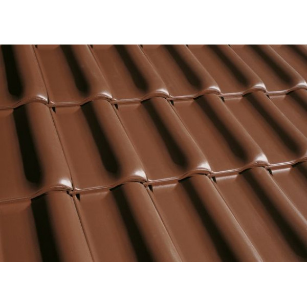 Керамічна черепиця Erlus E58MAX, Мідно-коричневий
