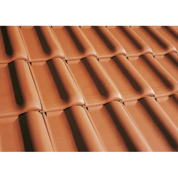 Керамічна черепиця Erlus E58MAX, натуральний червоний