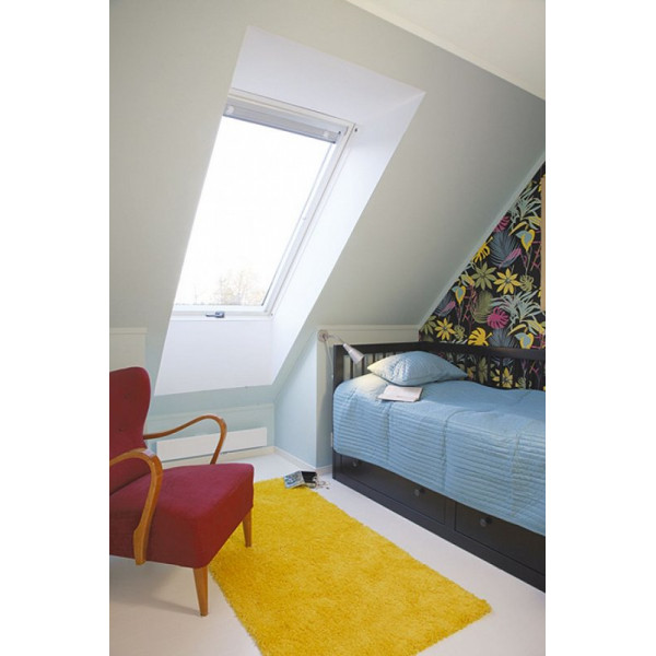 Мансардне вікно (ПВХ), PTP-V U3, 78x118, Середньоворотне відкривання, Fakro