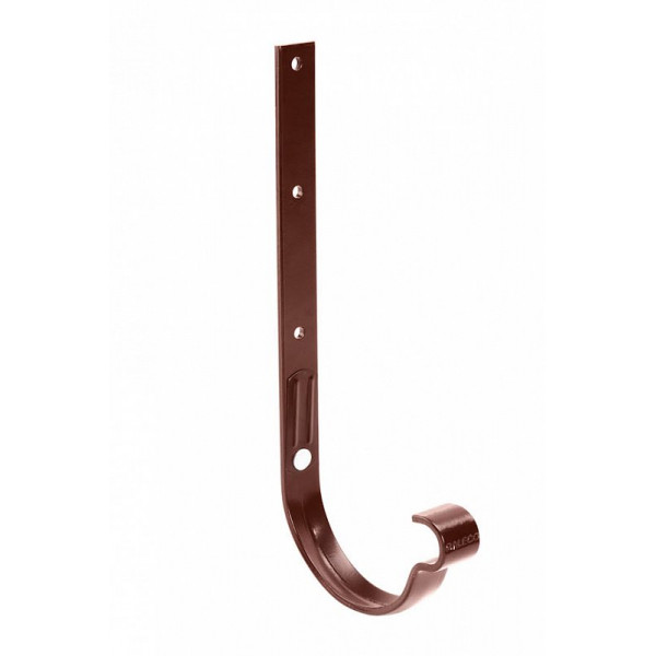 Метал! кронштейн довгий посилений STAL, 124 (120 )/900 мм, колір Темно-коричневий, Galeco