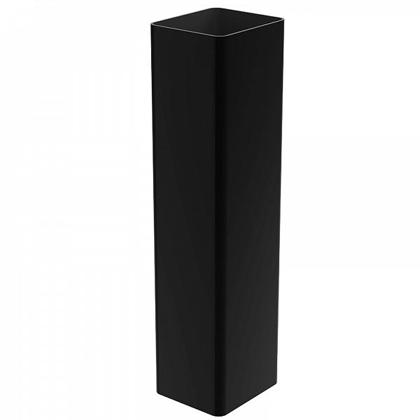 Труба (4м.) PVKh2, 135/80 мм, колір Чорний, Galeco