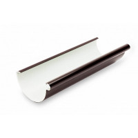 Желоб водосточный (4 м.) ПВХ, 152(130)/100 мм, цвет Темно-коричневый, Galeco