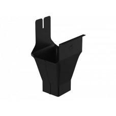 Воронка STAL2, 125/80 мм, колір Чорний, Galeco