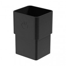 Муфта труби PVKh2, 135/80 мм, колір Графіт, Galeco