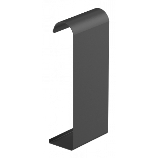 Сполучник з обличчям STAL2, 125/80 мм, колір Графіт, Galeco