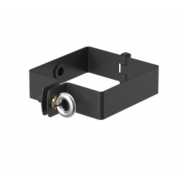 Хомут для труби STAL2, 125/80 мм, колір Графіт, Galeco