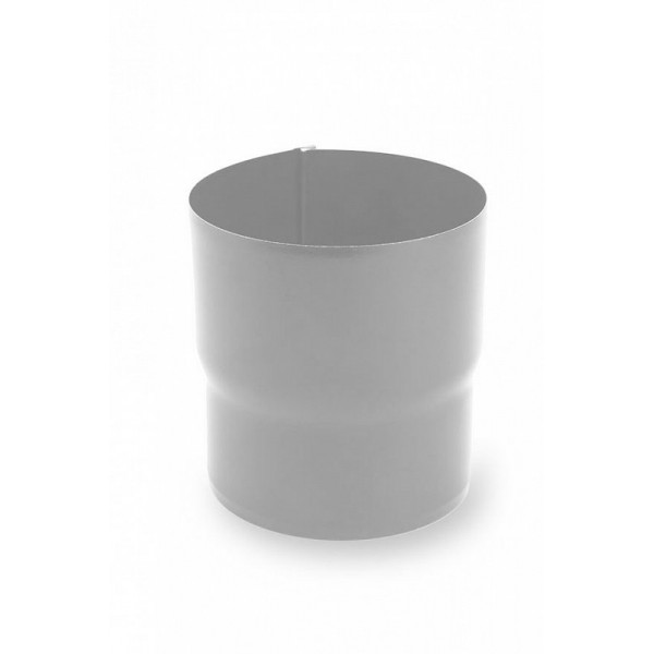 Муфта труби 90 мм STAL, 124 (120 )/90 мм, колір Білий, Galeco