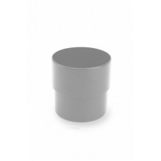 Муфта труби ПВХ, 124 (110 )/80 мм, колір Білий, Galeco