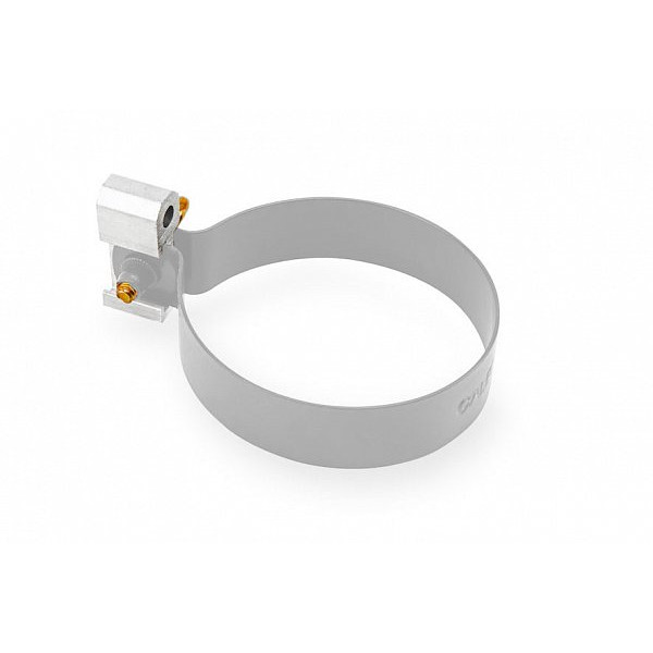 Хомут 90мм для труби STAL, 152 (130 )/90 мм, колір Білий, Galeco