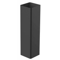 Труба (3м.) STAL2, 125/80 мм, колір Графіт, Galeco