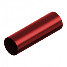 Труба водостічна (3 м.) 80мм ПВХ, колір Червоний, Ines