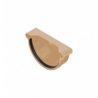 Заглушка універсальна 120мм ПВХ, колір Бежевий, Ines