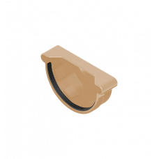 Заглушка універсальна 120мм ПВХ, колір Бежевий, Ines