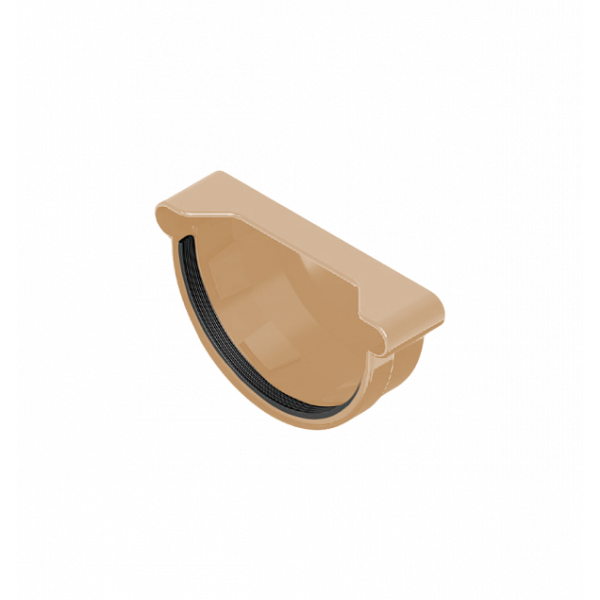 Заглушка універсальна 120мм ПВХ, колір Бежевий, Ines