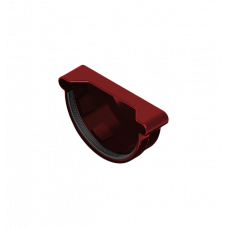 Заглушка універсальна 120мм ПВХ, колір Червоний, Ines