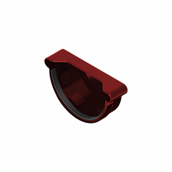 Заглушка універсальна 120мм ПВХ, колір Червоний, Ines