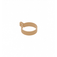 Хомут 80мм ПВХ, колір Бежевий, Ines