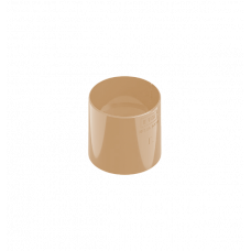 Муфта труби 80мм ПВХ, колір Бежевий, Ines