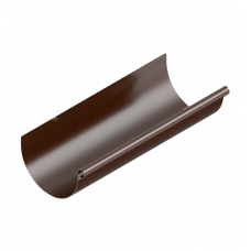 Жовоб водостічний (3 м.) 120/80 ПВХ, колір Коричневий, Ines