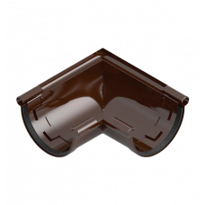 Кут універсальний 90гр ПВХ, колір Коричневий, Ines