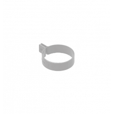 Хомут 80мм ПВХ, колір Сірий, Ines