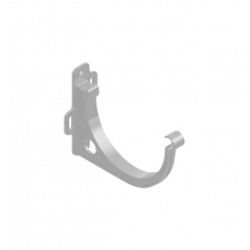 Кронштейн жолоба 120мм ПВХ, колір Сірий, Ines