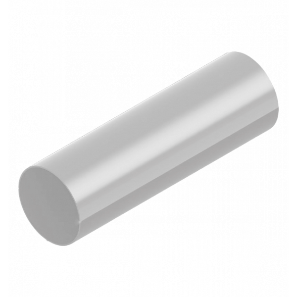 Труба водостічна (3 м.) 80мм ПВХ, колір Сірий, Ines